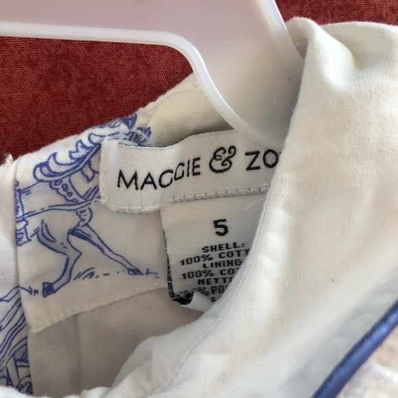 Maggie & Zoe collard Victorian like Dress sz5 - Picture 7 of 9